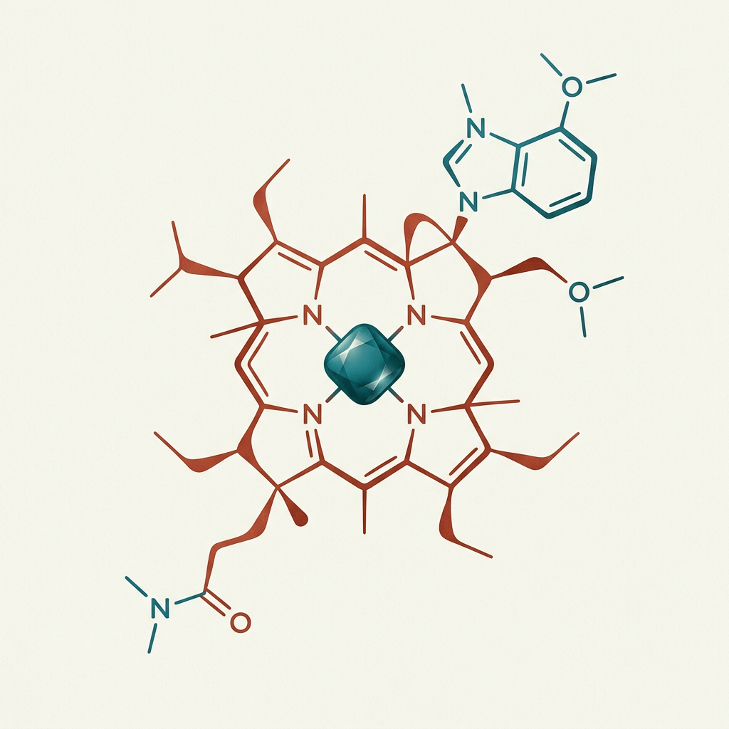 Molecular representation — Vitamin B12 (Methylcobalamin)