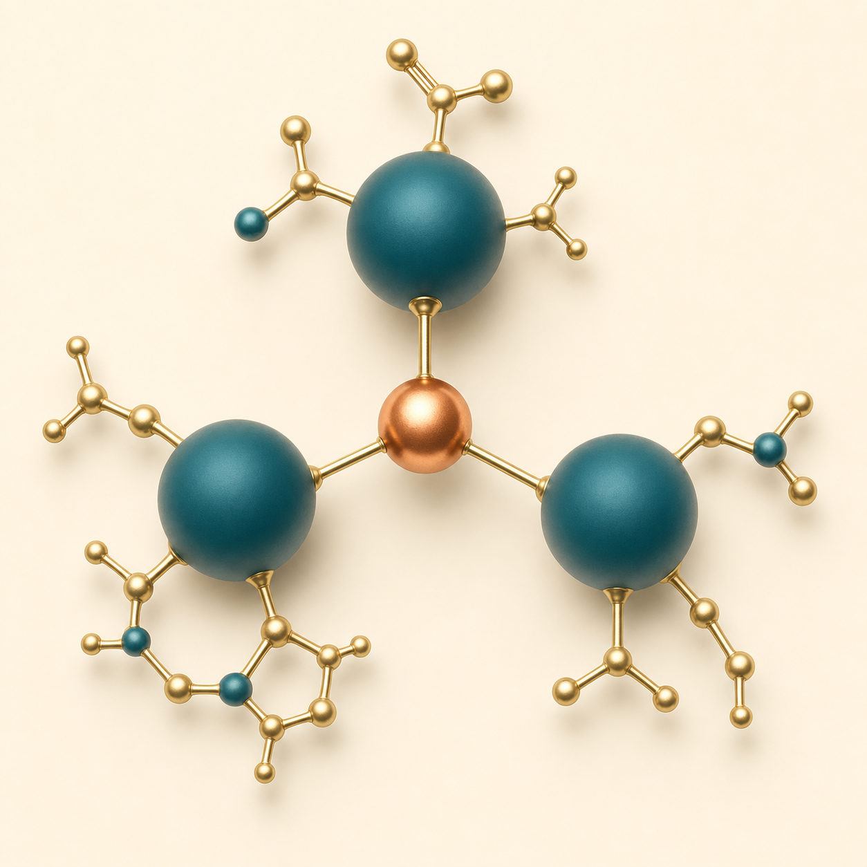 Molecular representation — GHK-Cu