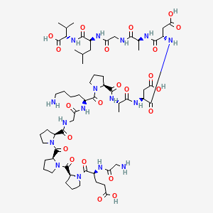 2D molecular structure — BPC-157