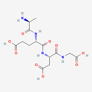 2D molecular structure — Epithalon