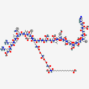 2D molecular structure — GLP-1 (S)