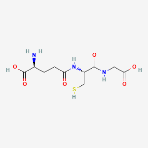 2D molecular structure — Glutathione