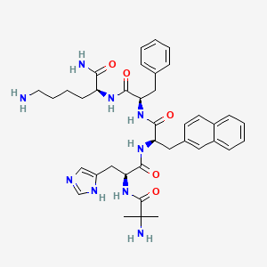 2D molecular structure — Ipamorelin