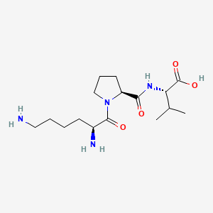2D molecular structure — KPV