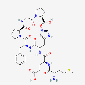 2D molecular structure — Semax