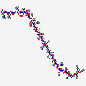 2D molecular structure — Tesamorlin
